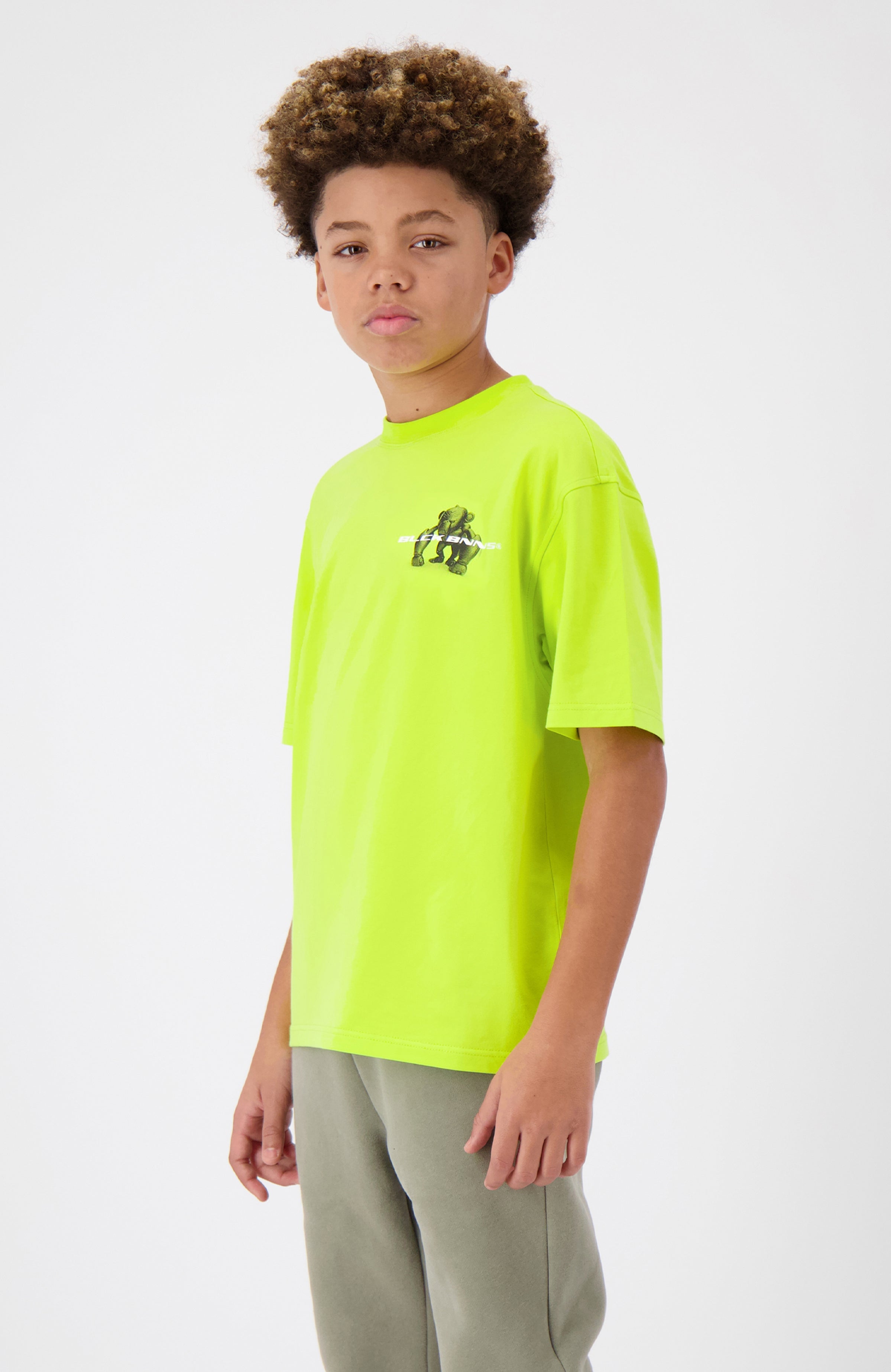 JR. 3D CONVOY T-SHIRT | Neon Yellow