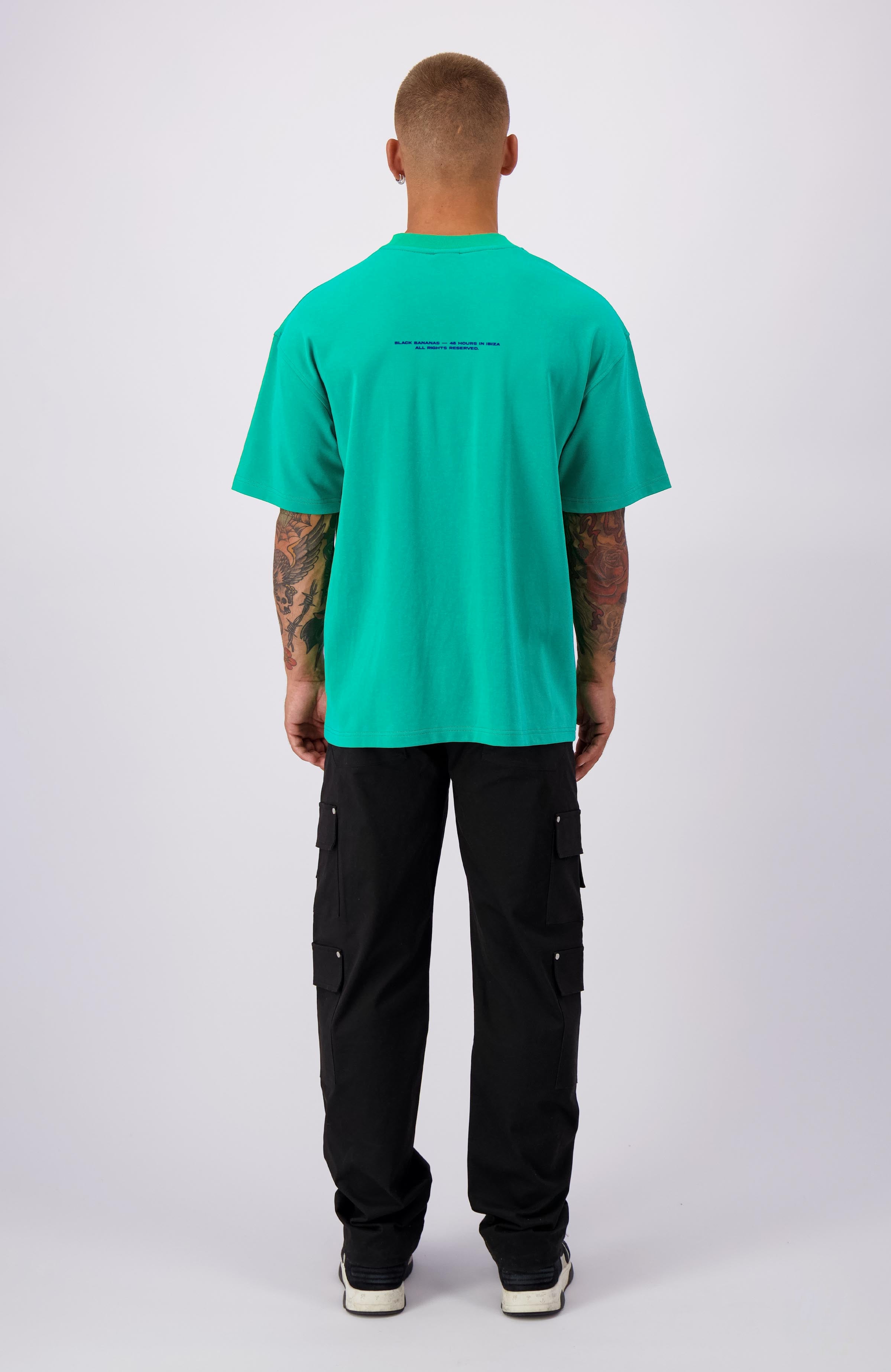 48 HOURS TEE Green