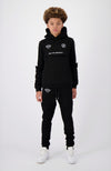 JR. ANORAK STRIPE SWEATSUIT | Black