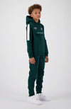 JR. ANORAK STRIPE SWEATSUIT | Pine Green