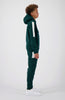 JR. ANORAK STRIPE HOODIE | Pine Green