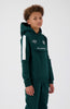 JR. ANORAK STRIPE HOODIE | Pine Green