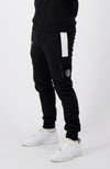 STRIPE SWEATPANTS | Black