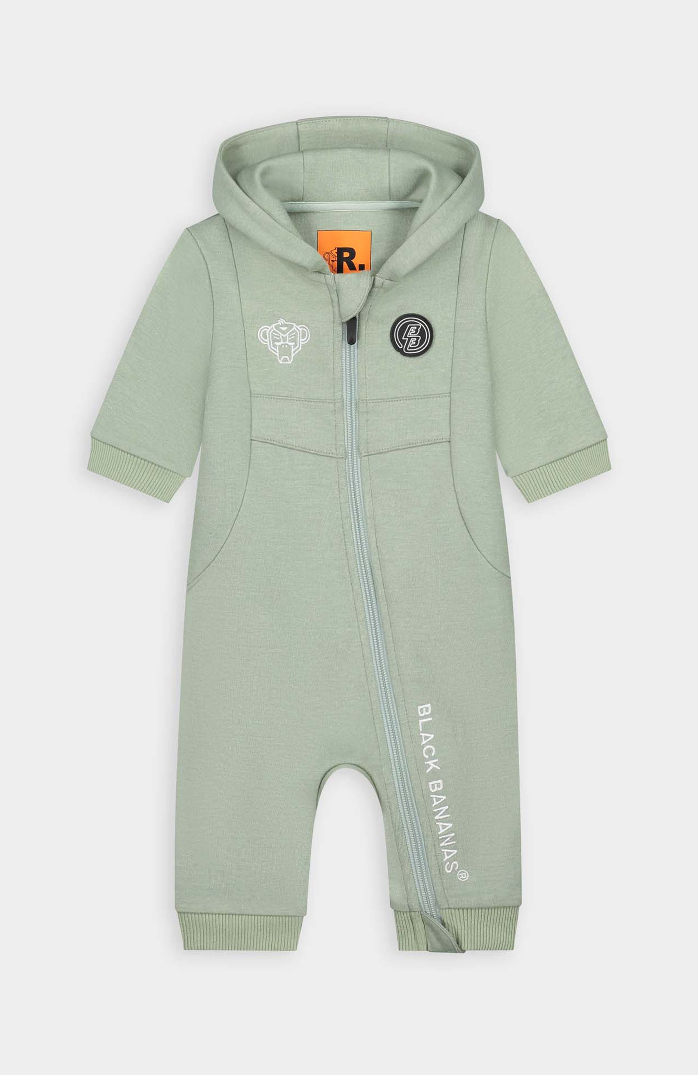 BABY ANORAK TRACKSUIT | Light Green