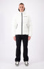 BLOCK FREEZE PUFFER JACKET | White