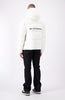 BLOCK FREEZE PUFFER JACKET | White