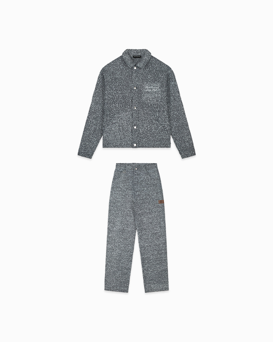 BOUCLE CARPENTER SUIT | BLUE
