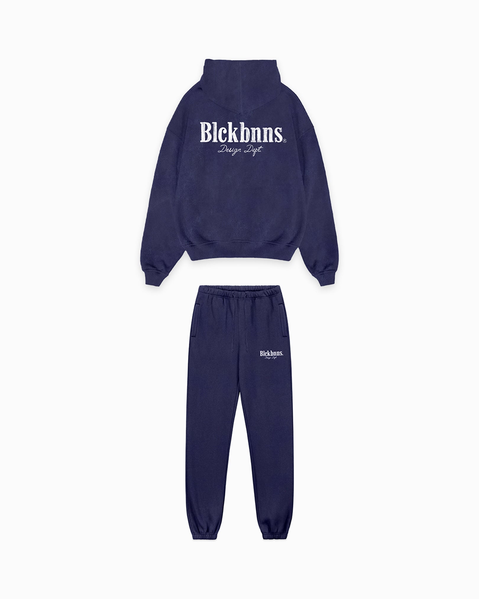 BRUSH WASHED SWEATSUIT | Navy
