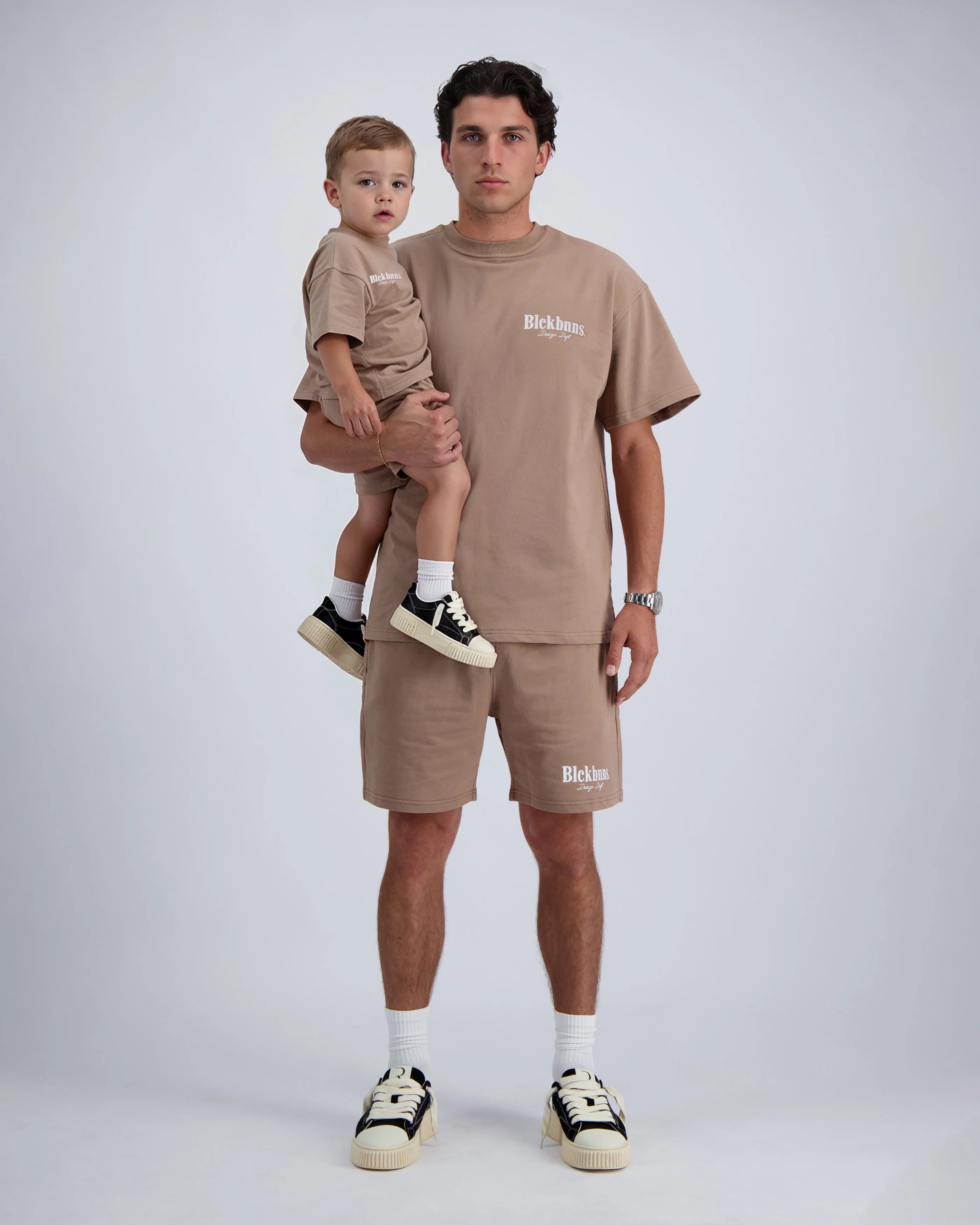 FATHER & SON BRUSH SET | BROWN