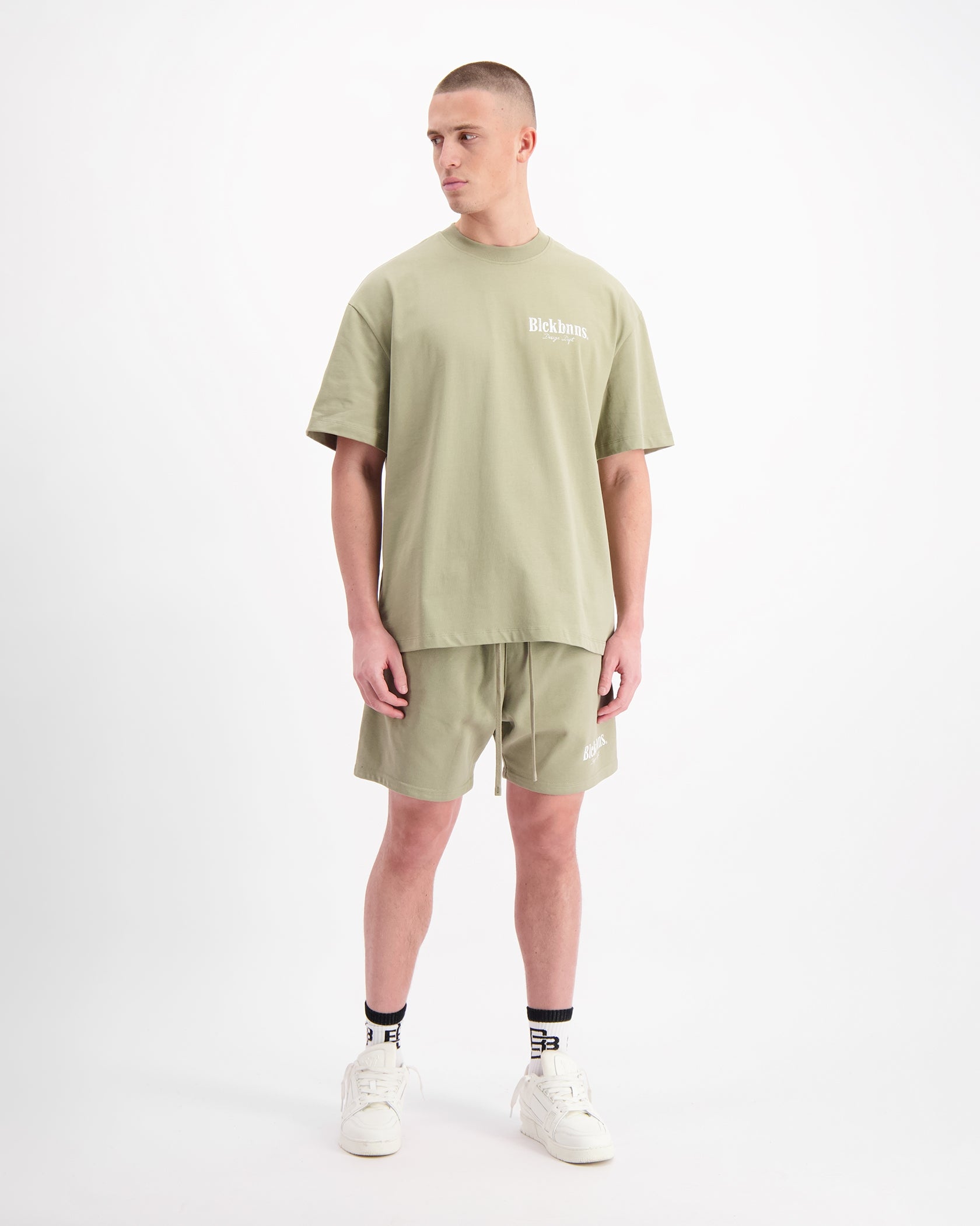 BRUSH TWINSET | Olive