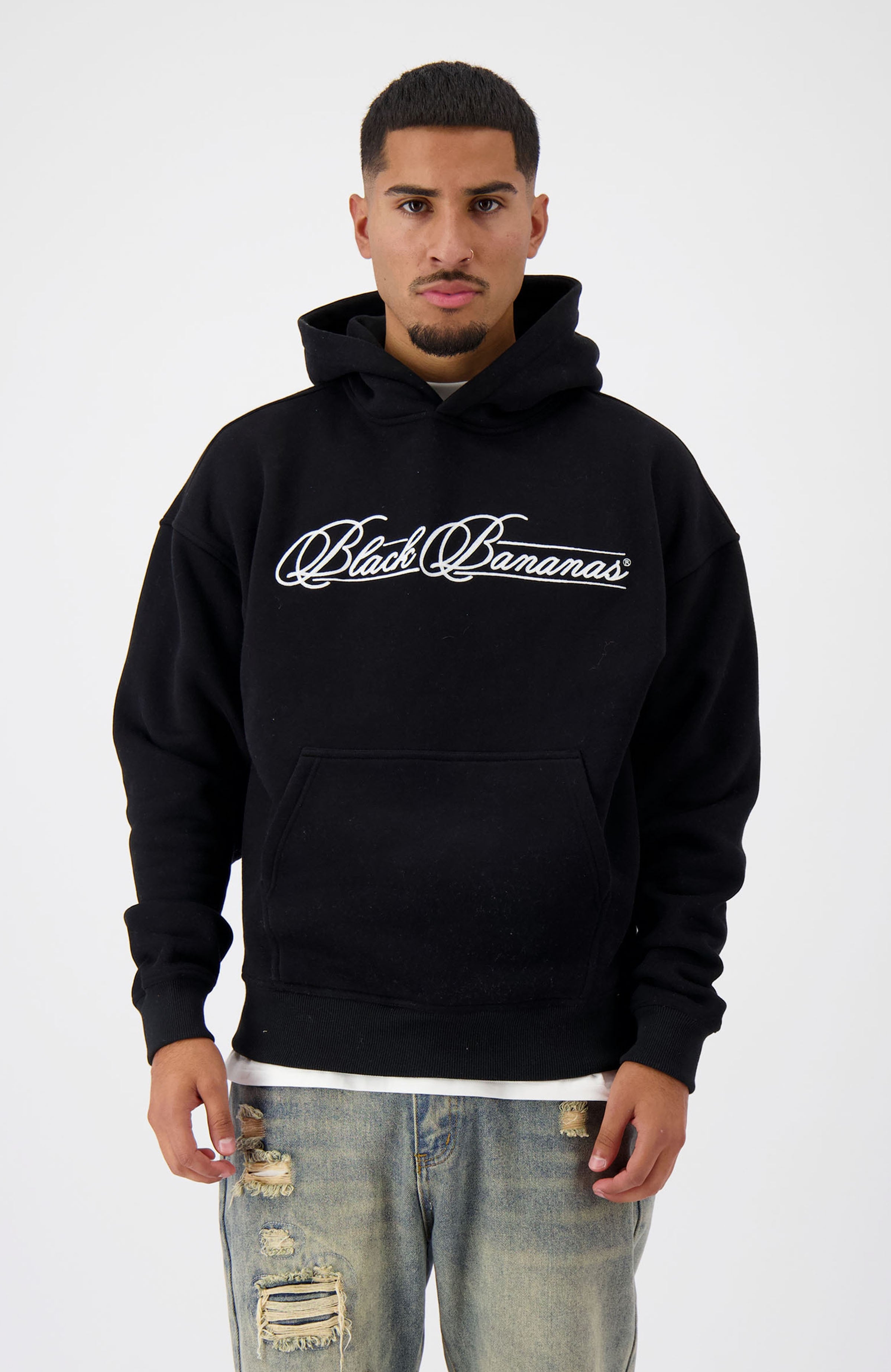 CALLIGRAPHY HOODIE | Black