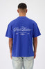 CALLIGRAPHY T-SHIRT | Cobalt Blue