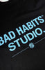 BAD HABITS STUDIO. T-SHIRT | Black