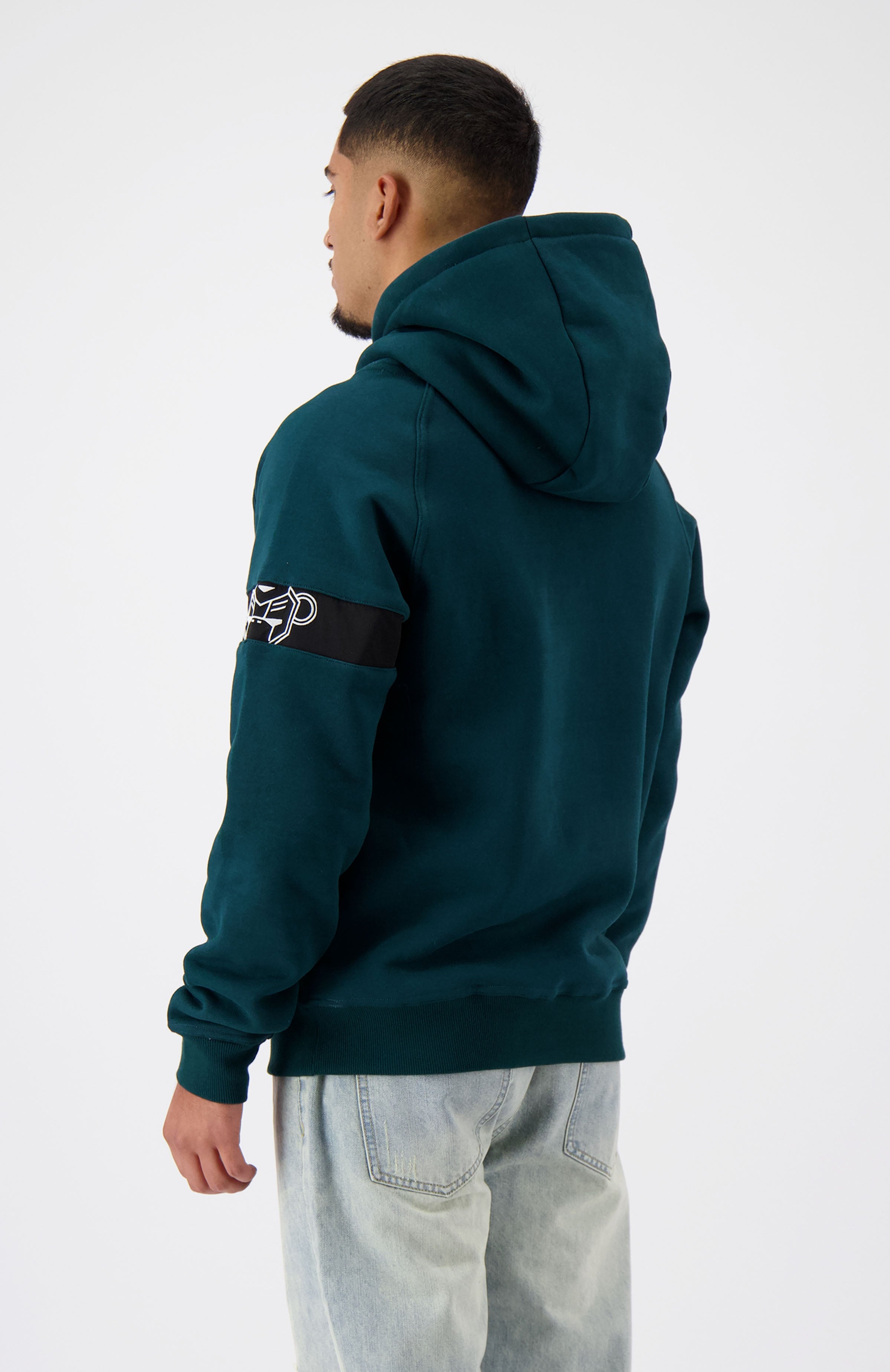 COMMANDER HOODIE Pine Green Black Bananas