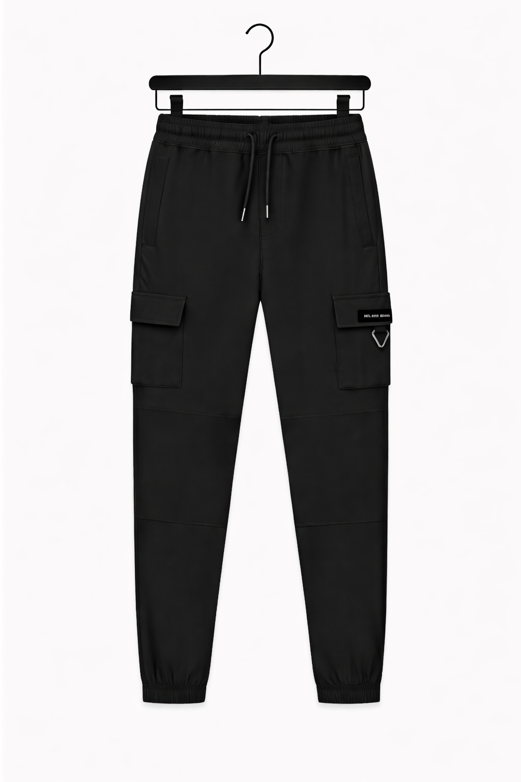 KIDS PLATE CARGO PANTS | Schwarz