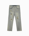 DISTRESSED DENIM | Blue
