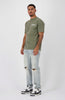 INITIAL T-SHIRT | Moss Green