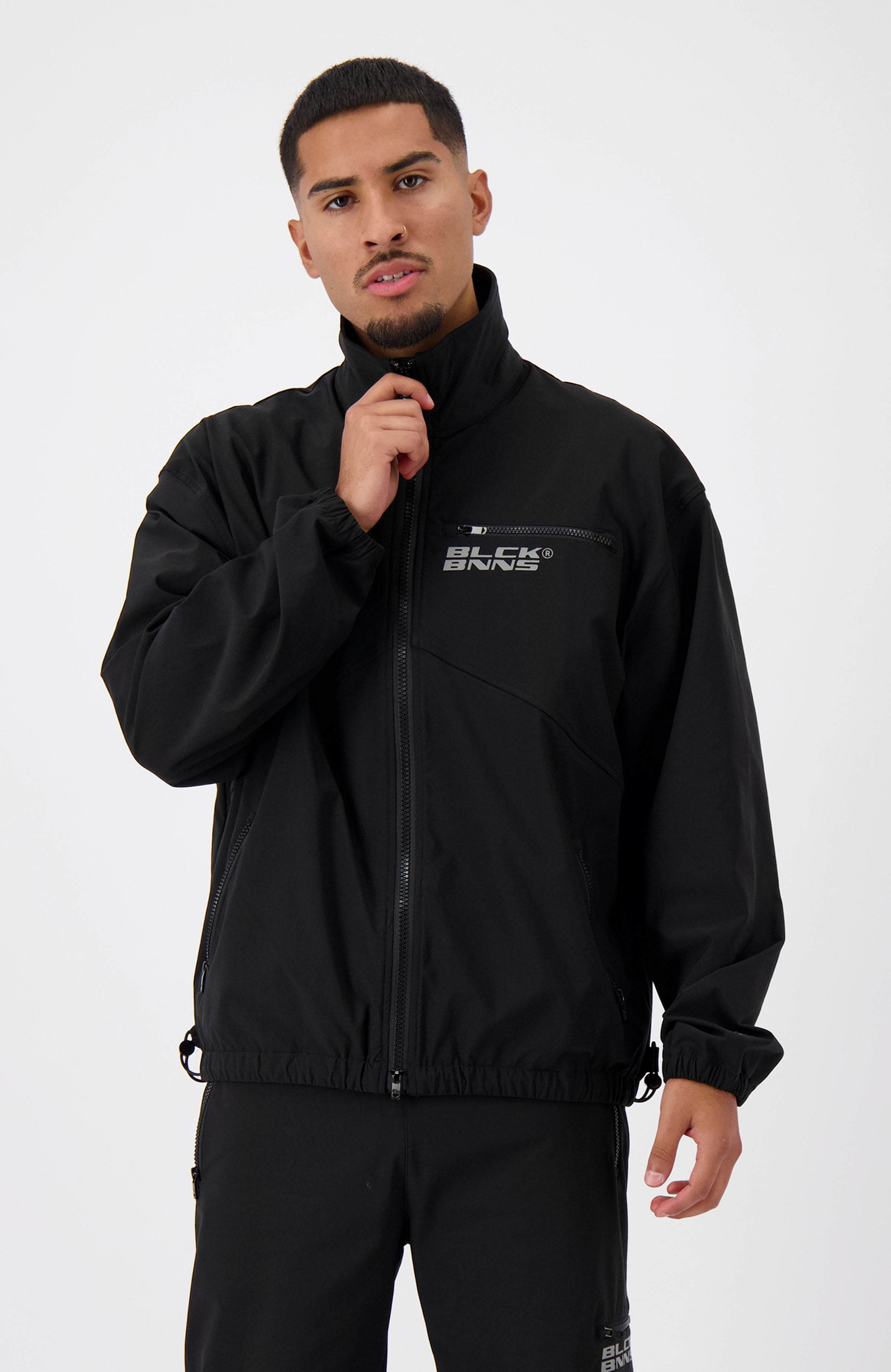 INITIAL TECH JACKET | Black