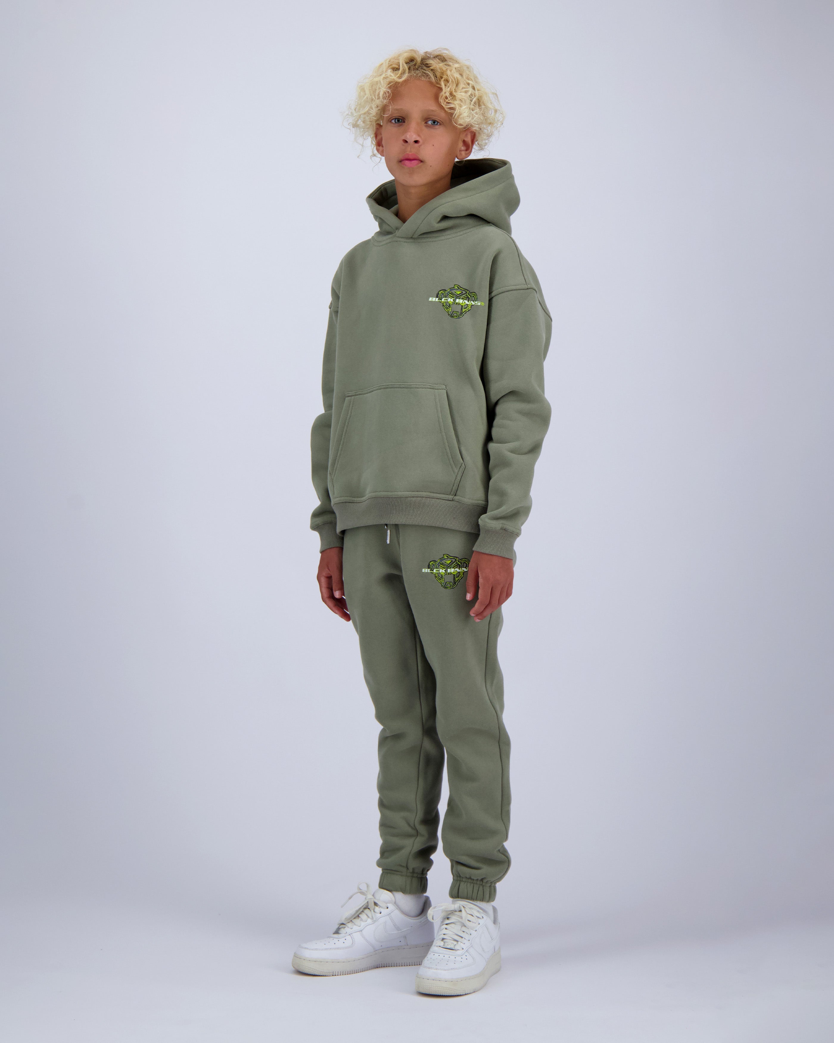 KIDS SKETCH SWEATSUIT | Green