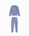 KIDS PLATE SWEATER SET | Blue