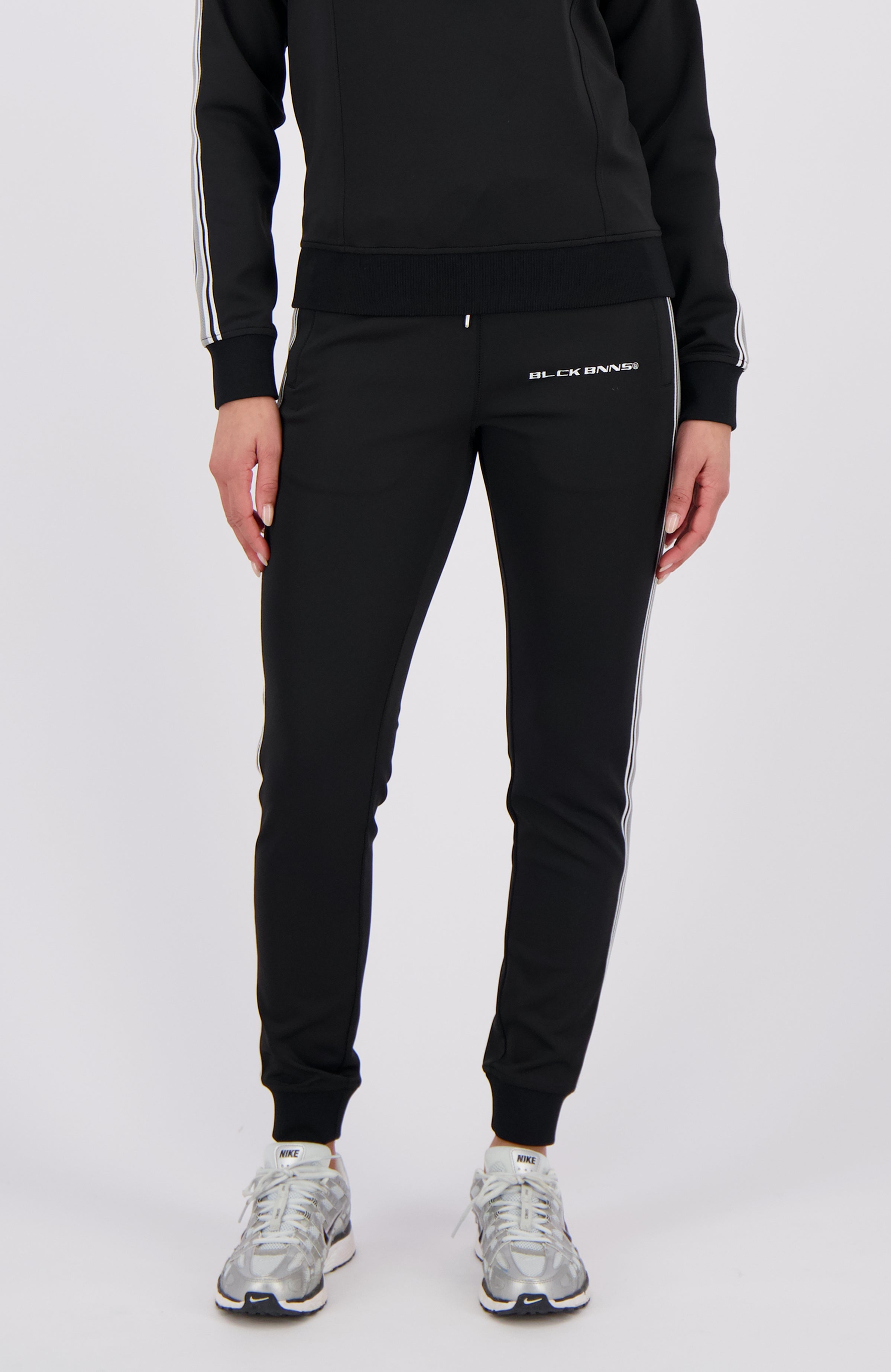 MIAMI TAPED TRACKPANTS | Black