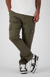 MONOGRAM CARGO PANTS | Moss Green