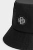 MONOGRAM BUCKET HAT | Black