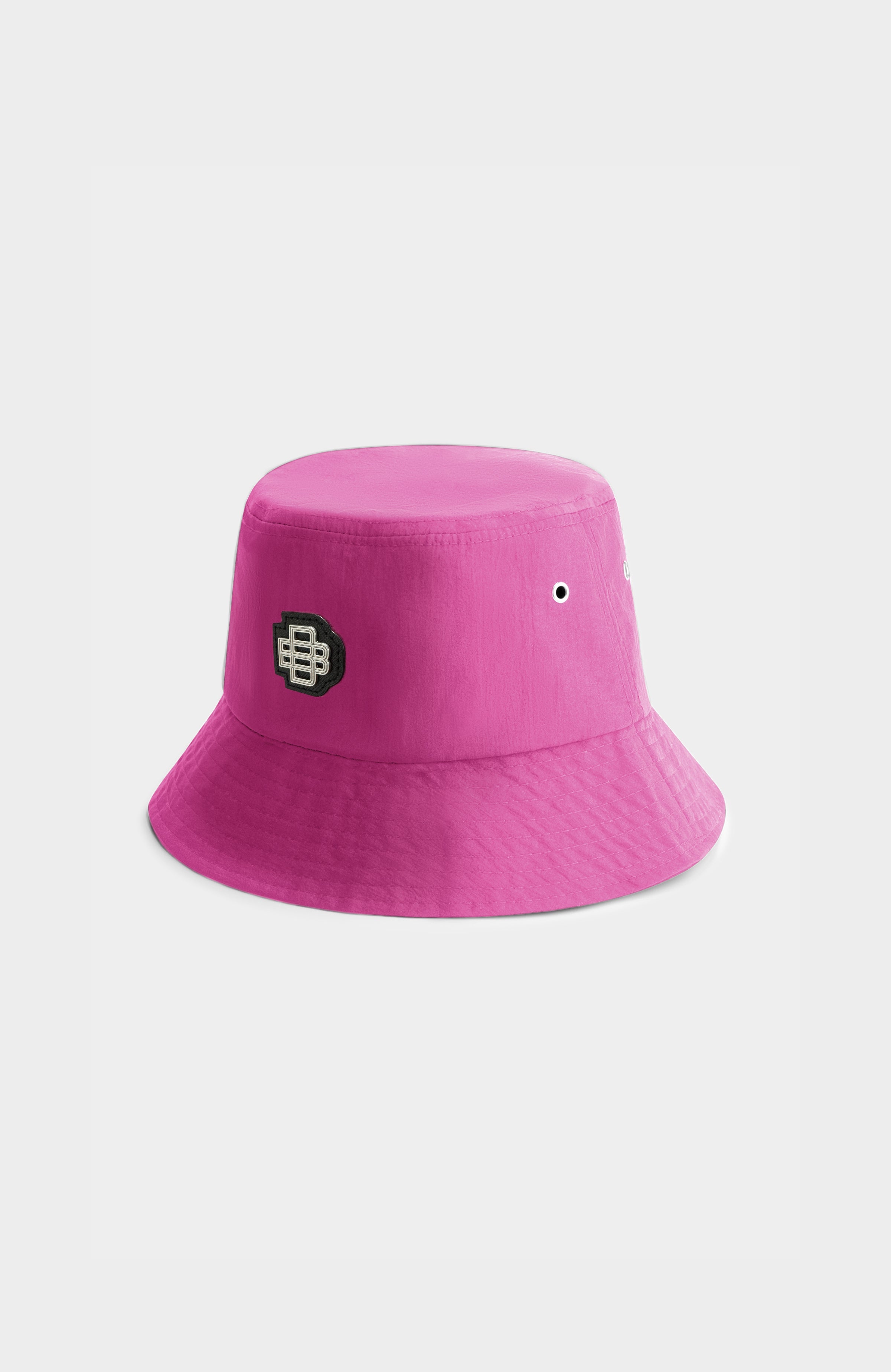 MONOGRAM BUCKET HAT | Pink