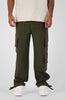 MONOGRAM TECH CARGO PANTS | Moss Green