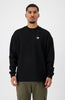 MONOGRAM WAFFLE CREWNECK | Black