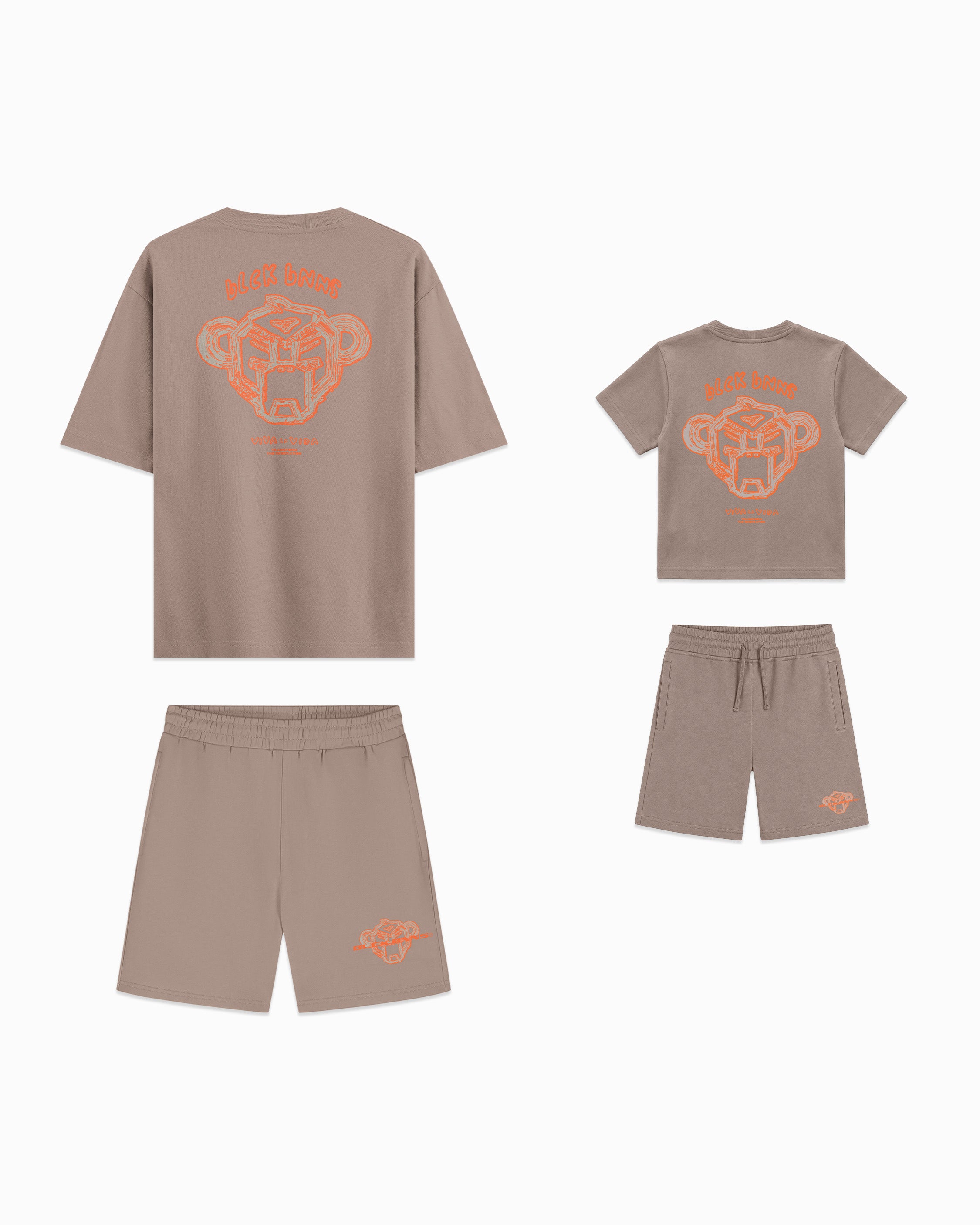 FATHER & SON SKETCH SET | BROWN
