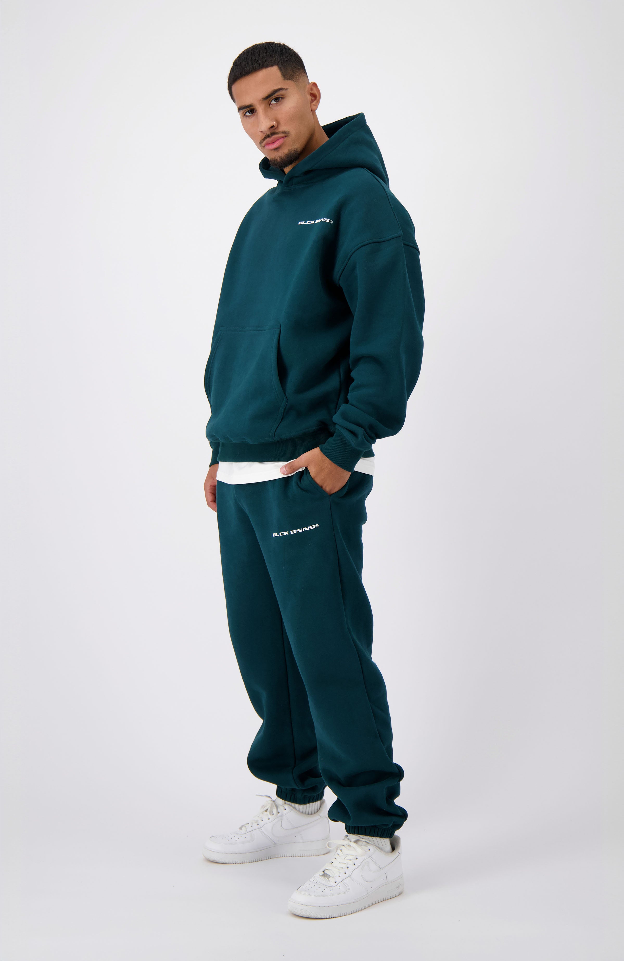 NATION SWEATSUIT | Pine Green – Black Bananas