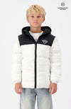 JR. PEEK FREEZE PUFFER JACKET | White