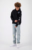 JR. SNOW CRAYON HOODIE | Black