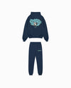 KIDS SPRAYED SWEATSUIT | Navy