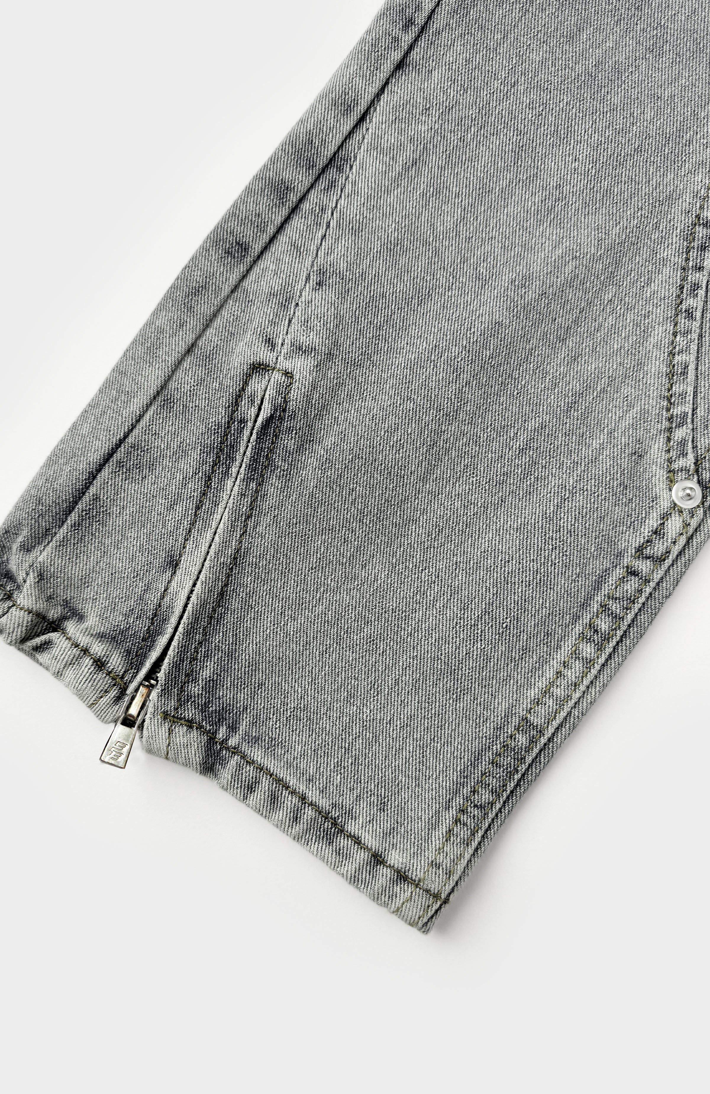 STRAIGHT WORKER DENIM | Blue