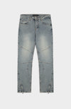 STRAIGHT WORKER DENIM | Blue