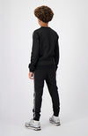 JR. TAPED ANORAK TRACKSUIT | Black