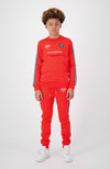 JR. TAPED ANORAK TRACKSUIT | Neon Red