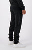 TAPED INITIAL TRACKPANTS | Black