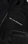 TAPED INITIAL TRACKTOP | Black