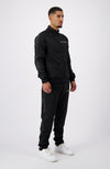 TAPED INITIAL TRACKTOP | Black