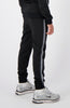 JR. TAPED TRACKPANTS | Black