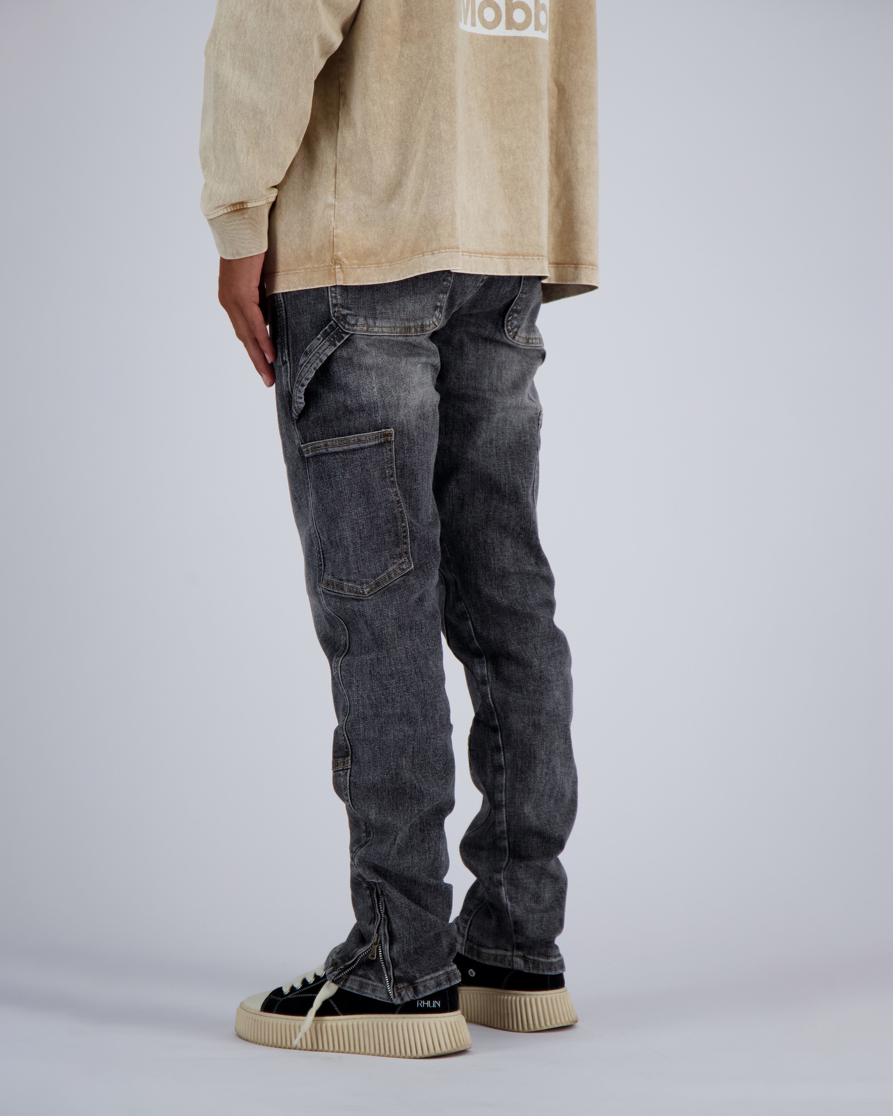 V2 WORKER DENIM | Grey