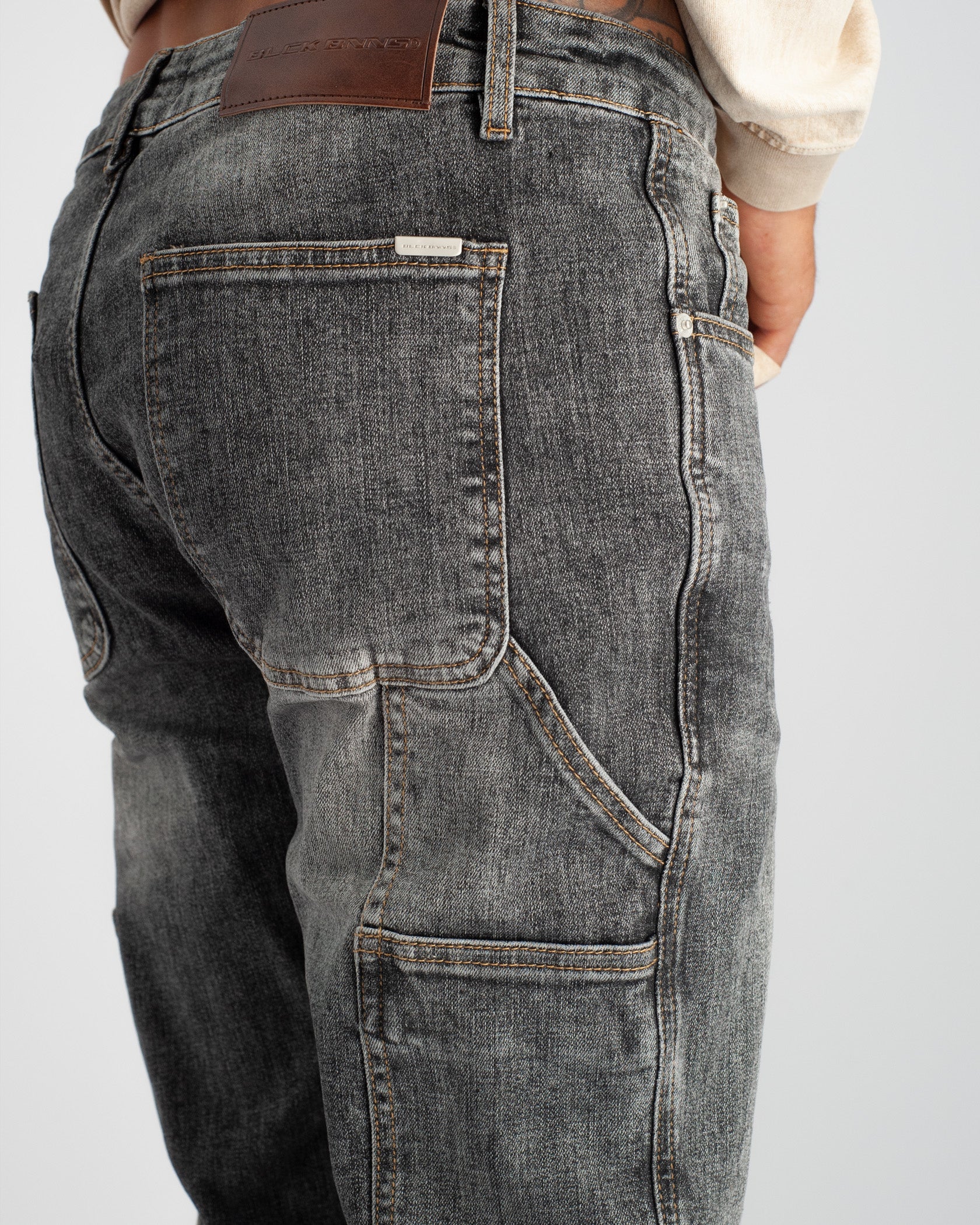 V2 WORKER DENIM | Grey
