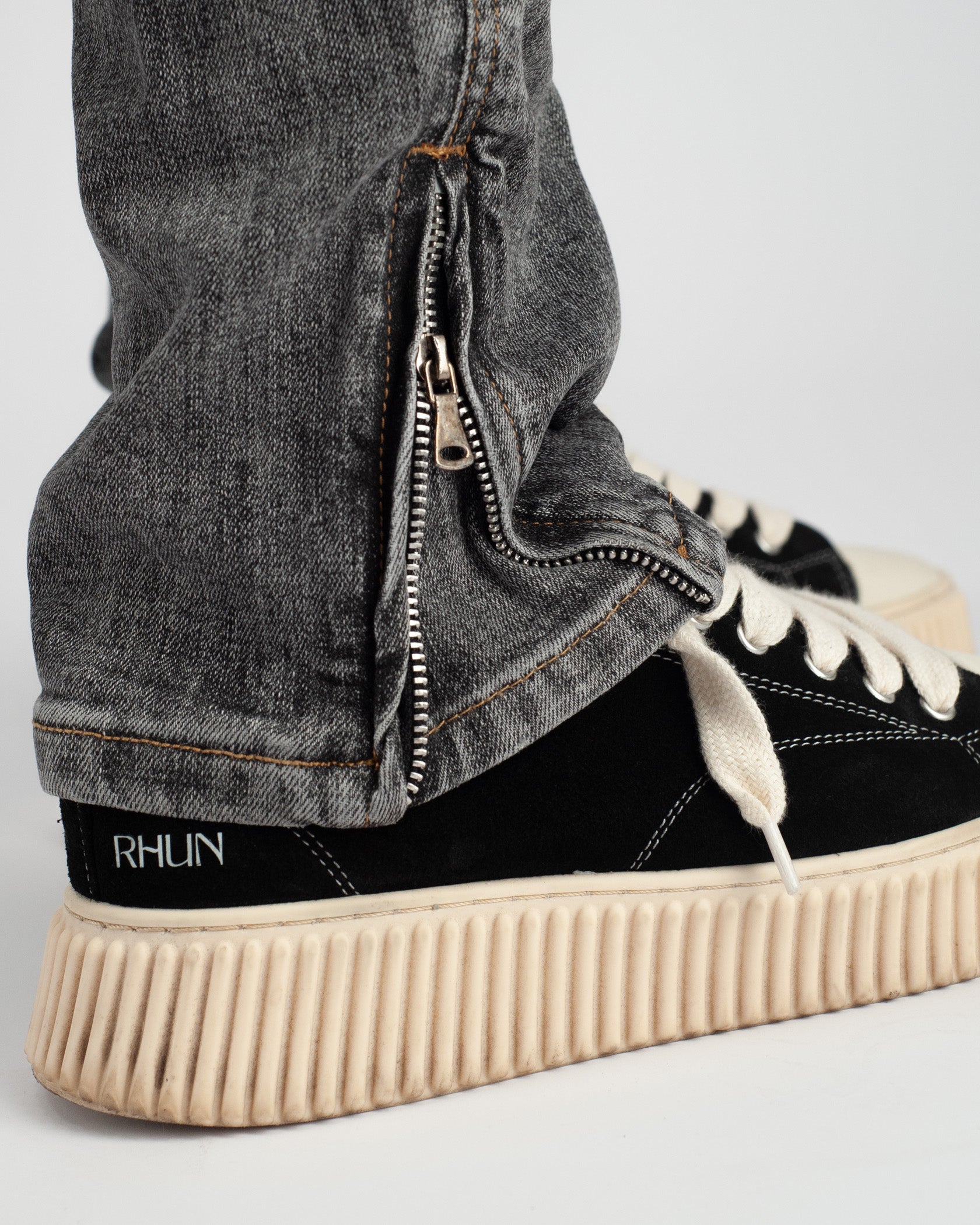 V2 WORKER DENIM | Grey