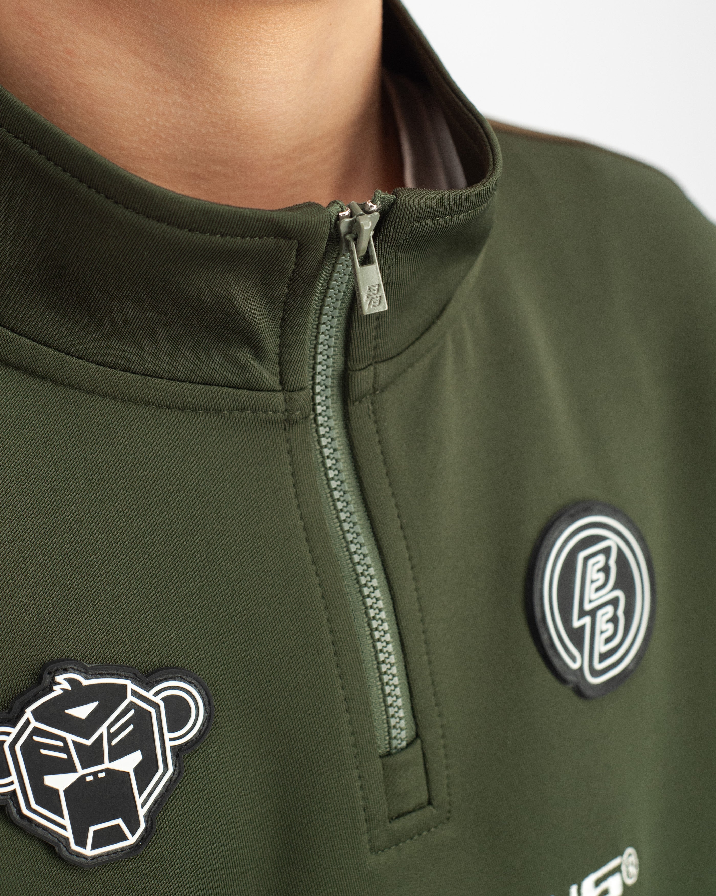 KIDS ZIP-UP TRACKSUIT | Green