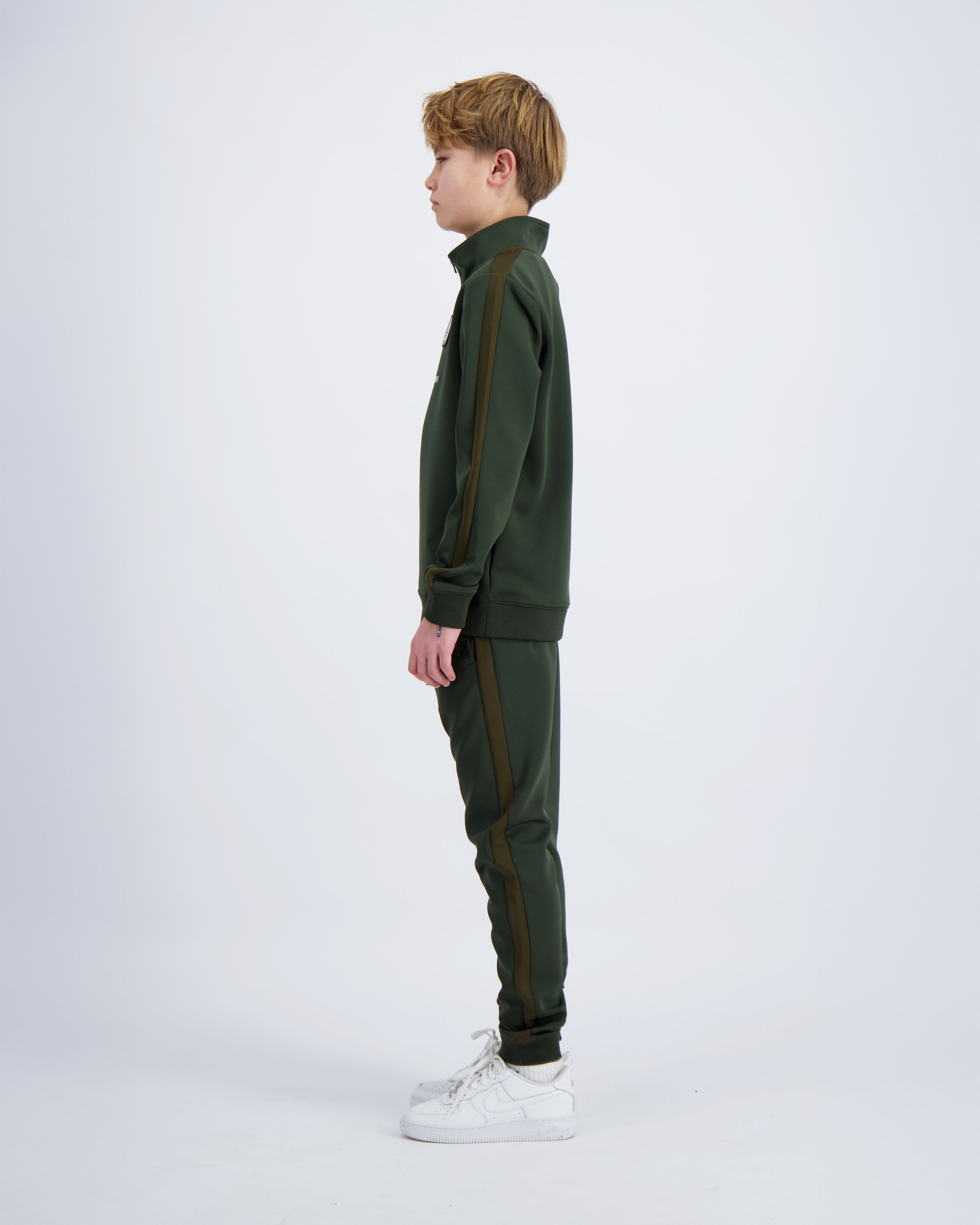 KIDS ZIP-UP TRACKSUIT | Green