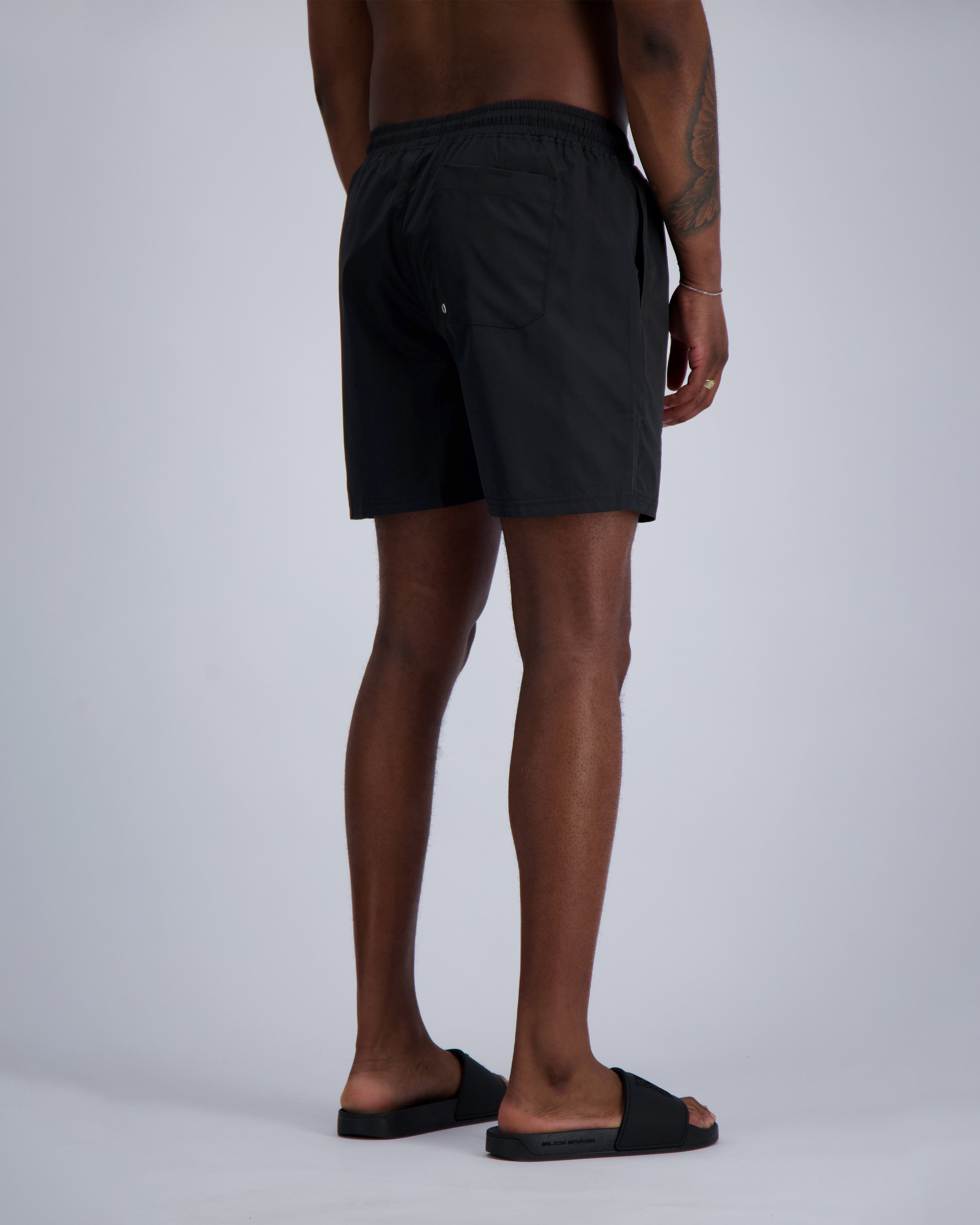 ANAGRAM PLATE SWIMSHORTS | Black