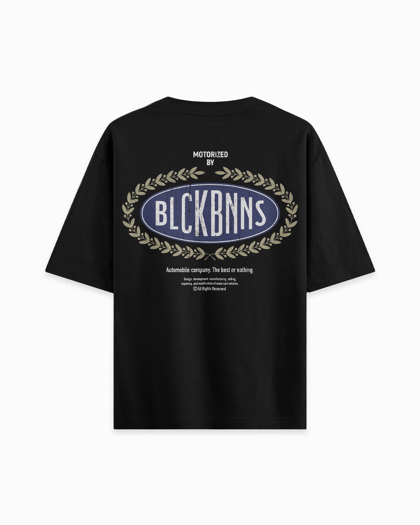 AUTOMOBIEL T-SHIRT | Zwart